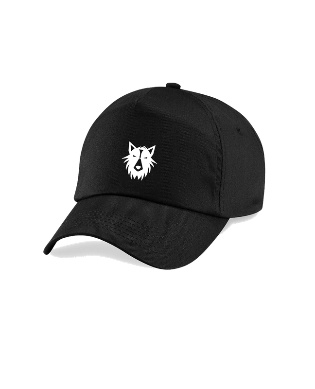 Pet junior logo Wolf wit