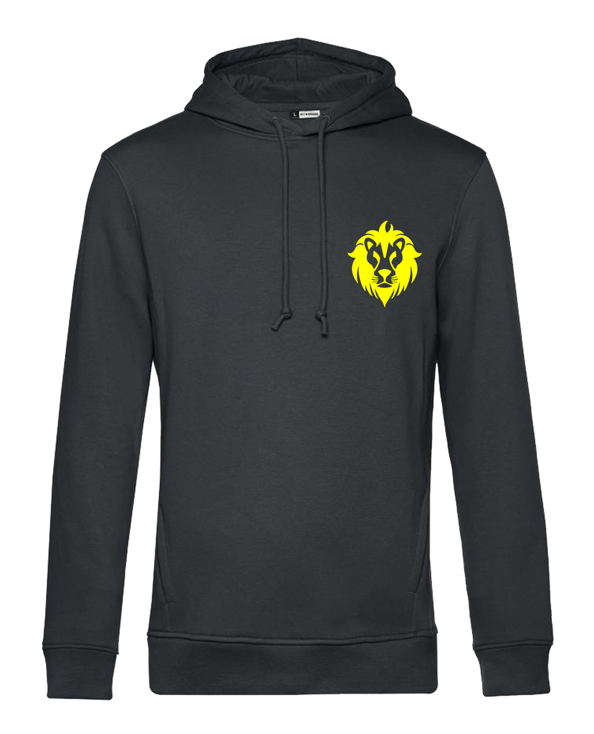 Hoodie logo Leeuw geel