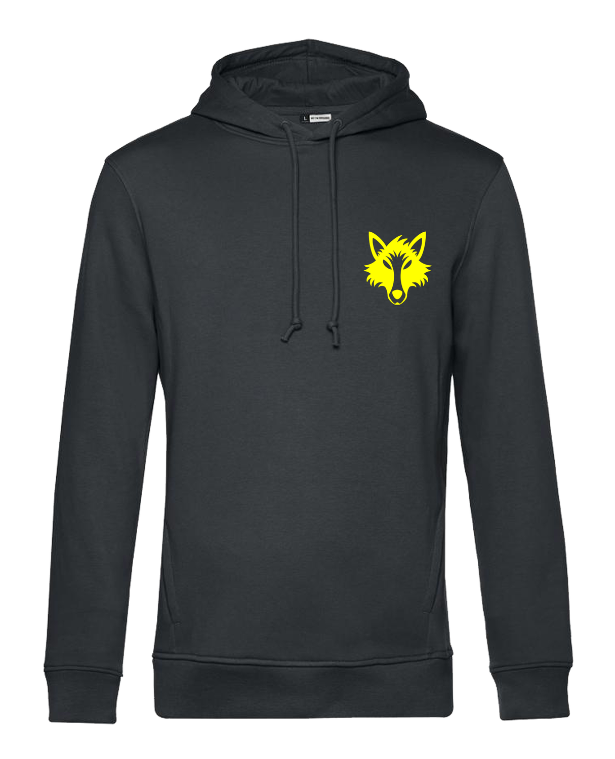 Hoodie logo Vos geel