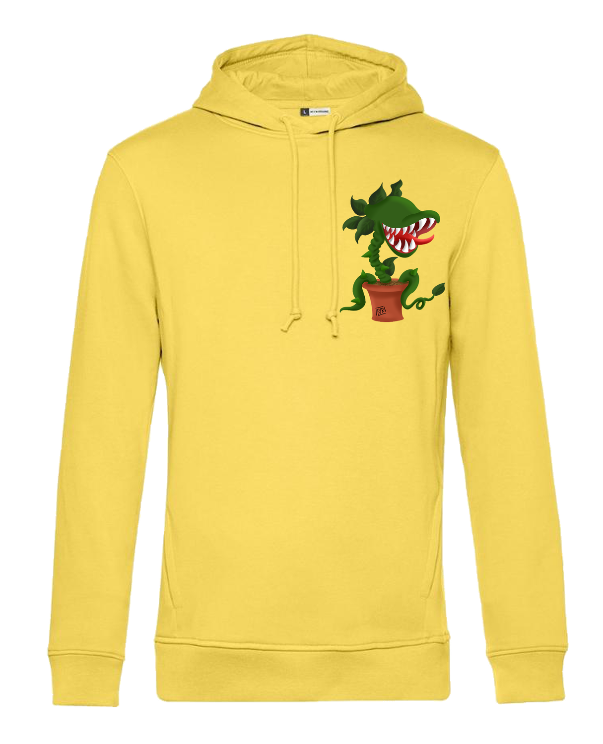 Hoodie met unieke tekening Vleesetende plant