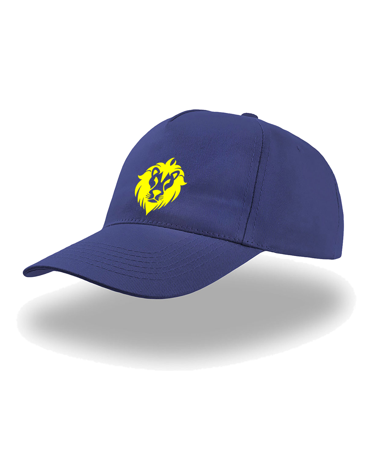 Pet volwassen dieren logo Leeuw-geel
