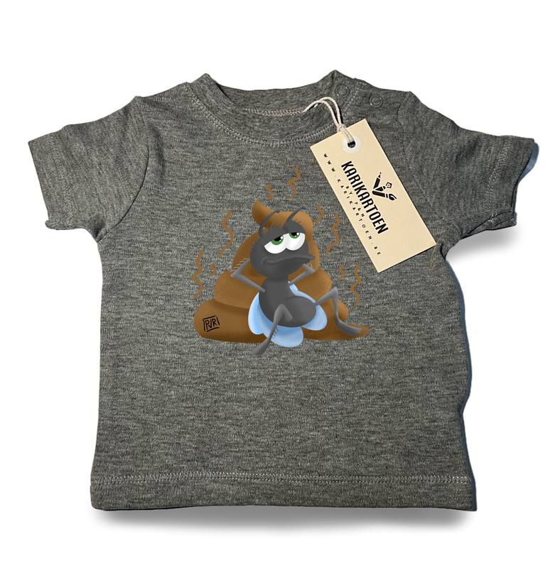 T-shirt unieke tekening (Baby 0-2 jaar) - Vlieg
