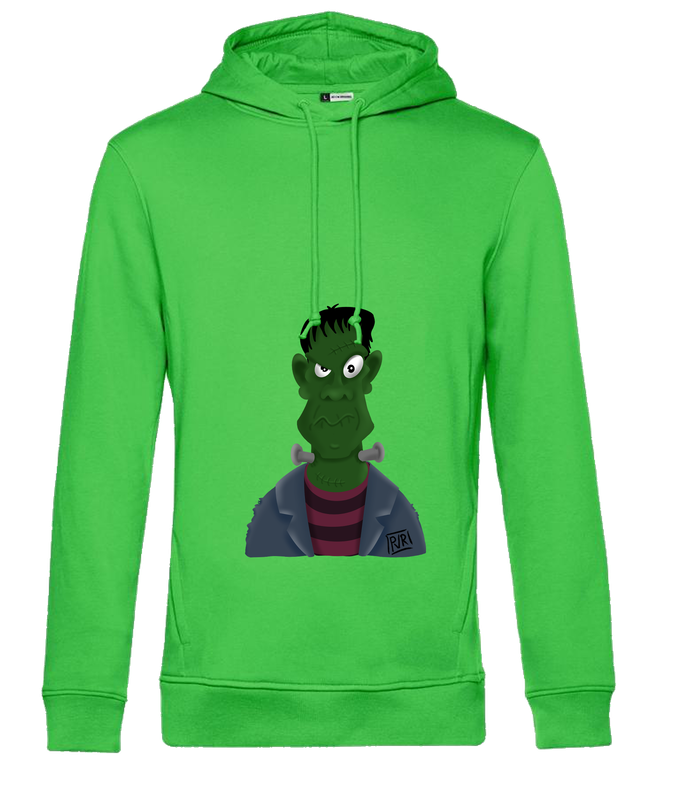 Hoodie Halloween met unieke tekening Frankenstein