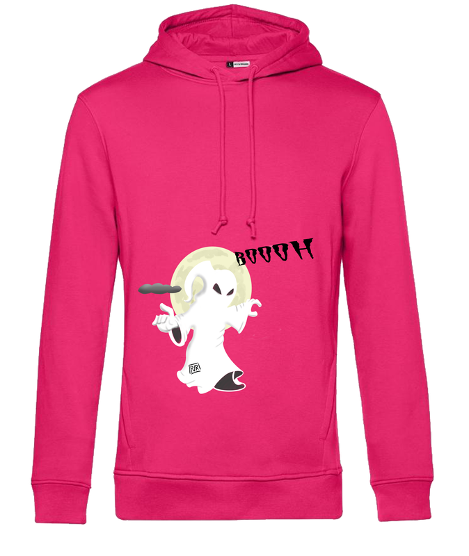 Hoodie Halloween met unieke tekening Spook