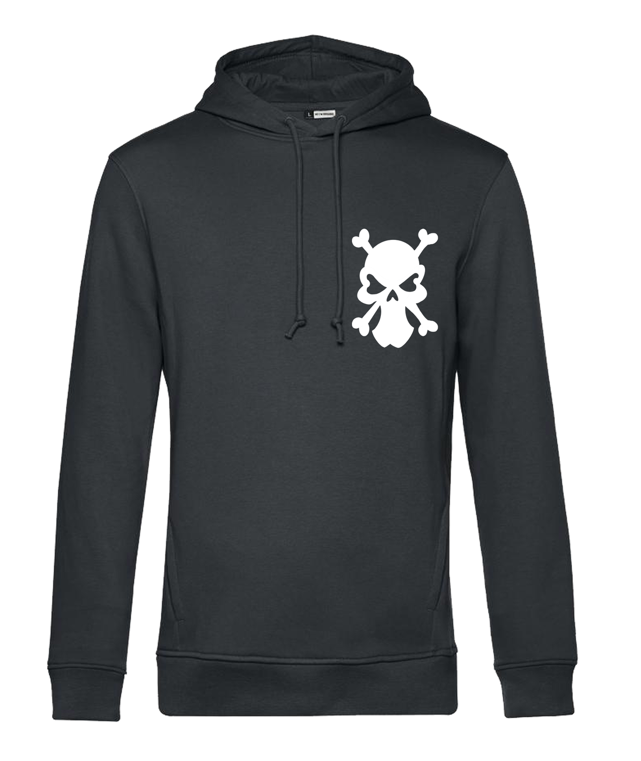 Hoodie Halloween met unieke tekening Skull