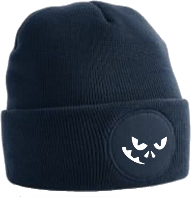 Muts met &quot;Evil&quot; Smiley logo