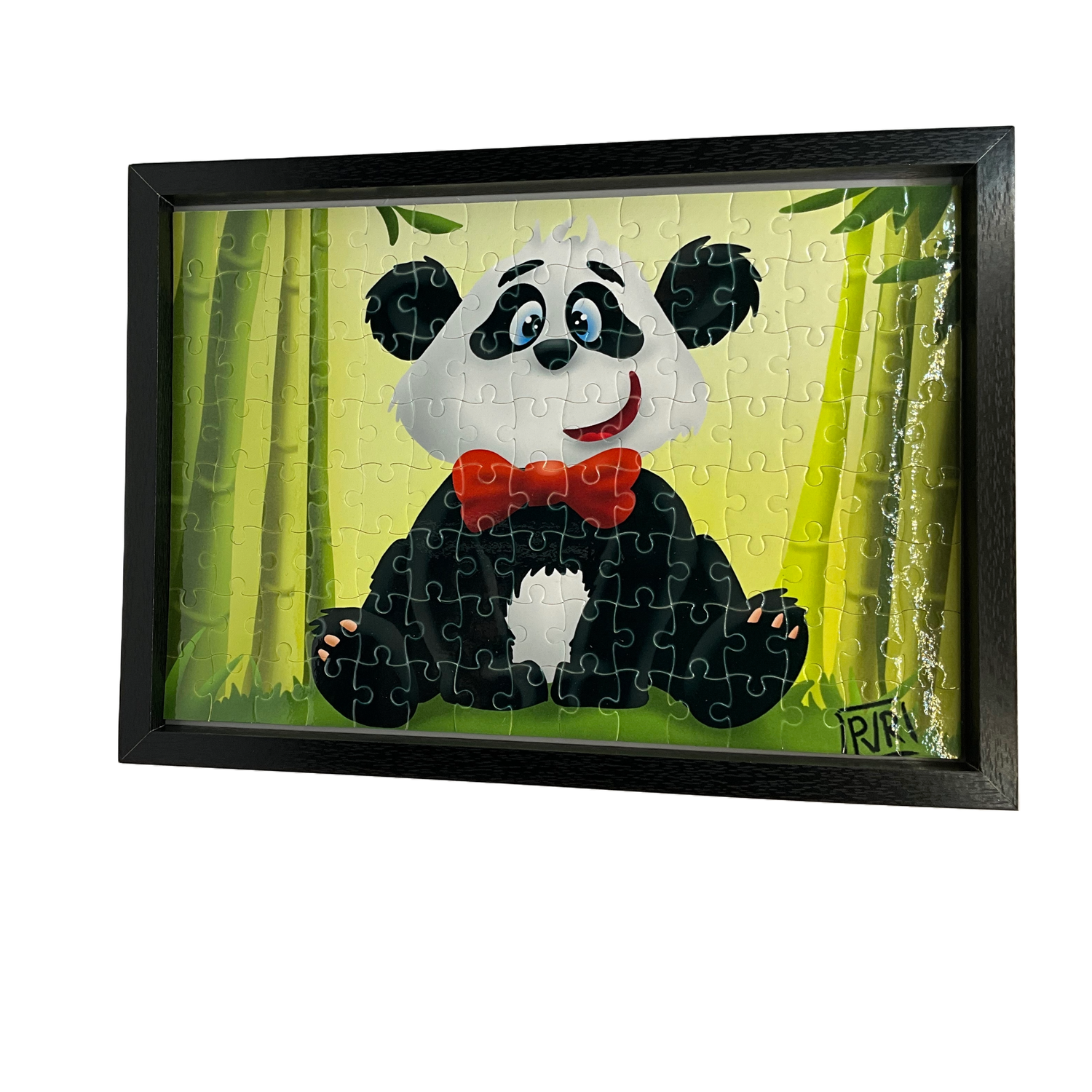 Puzzel 120 stukjes met unieke tekening Panda