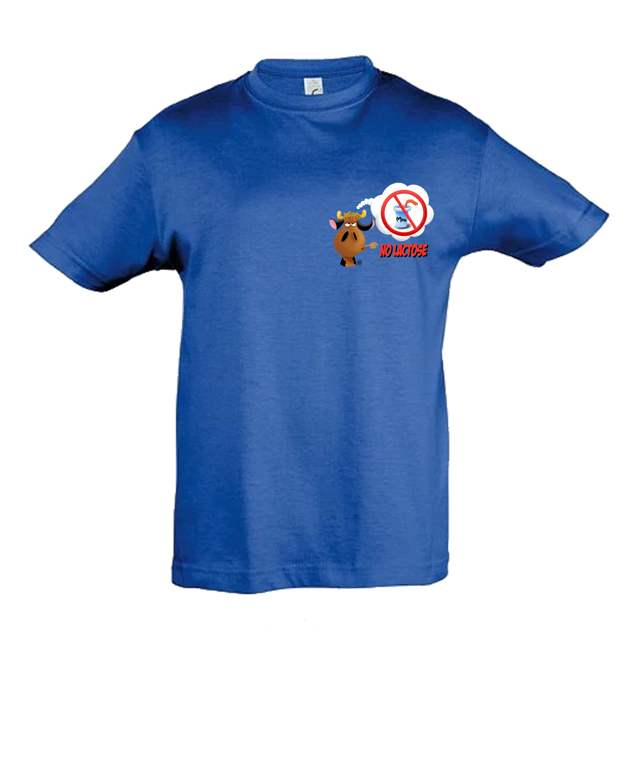 T-shirt kids jongens unieke tekening Lactose free
