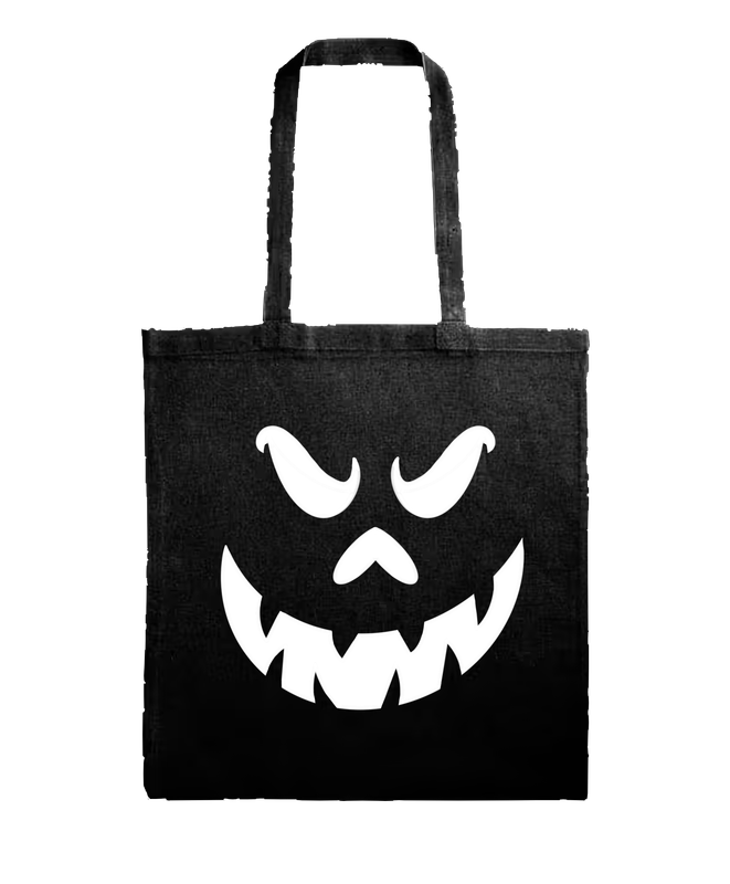 Totebag Zwart Pompoen