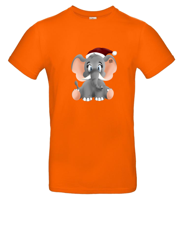 T-shirt met unieke tekening Olifant