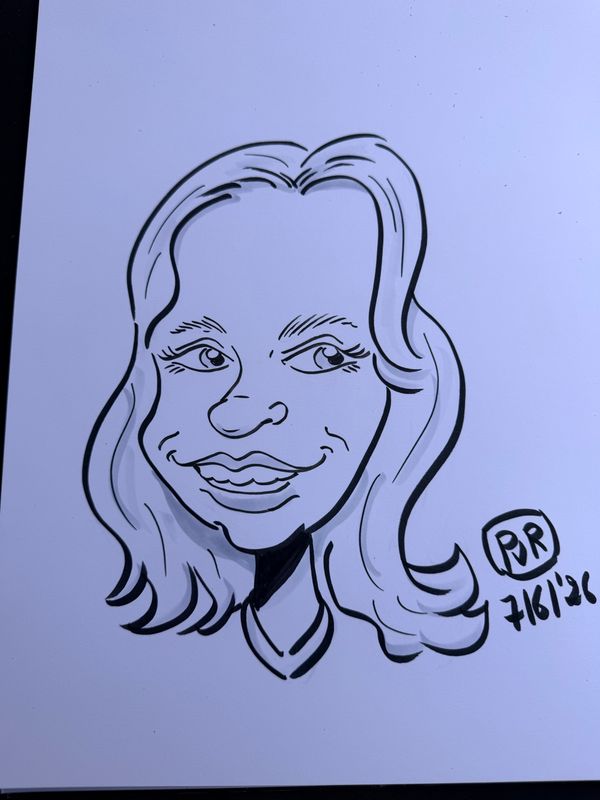 Karikatuur Zwart-Wit
