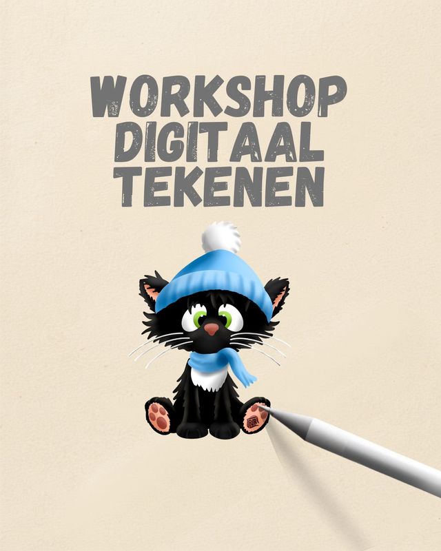 Workshop digitaal tekenen