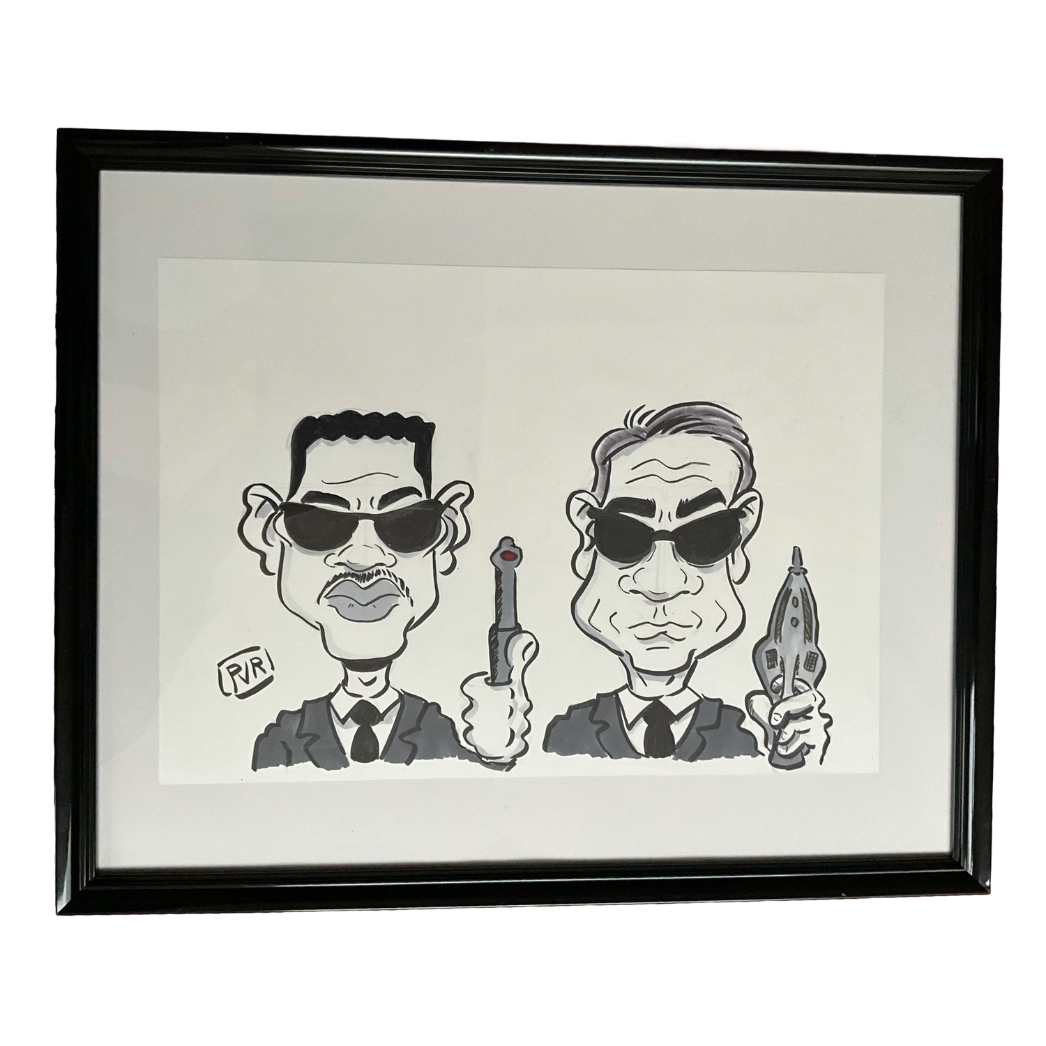 Originele tekening "MIB"