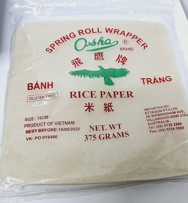 Square Rice Paper 375g