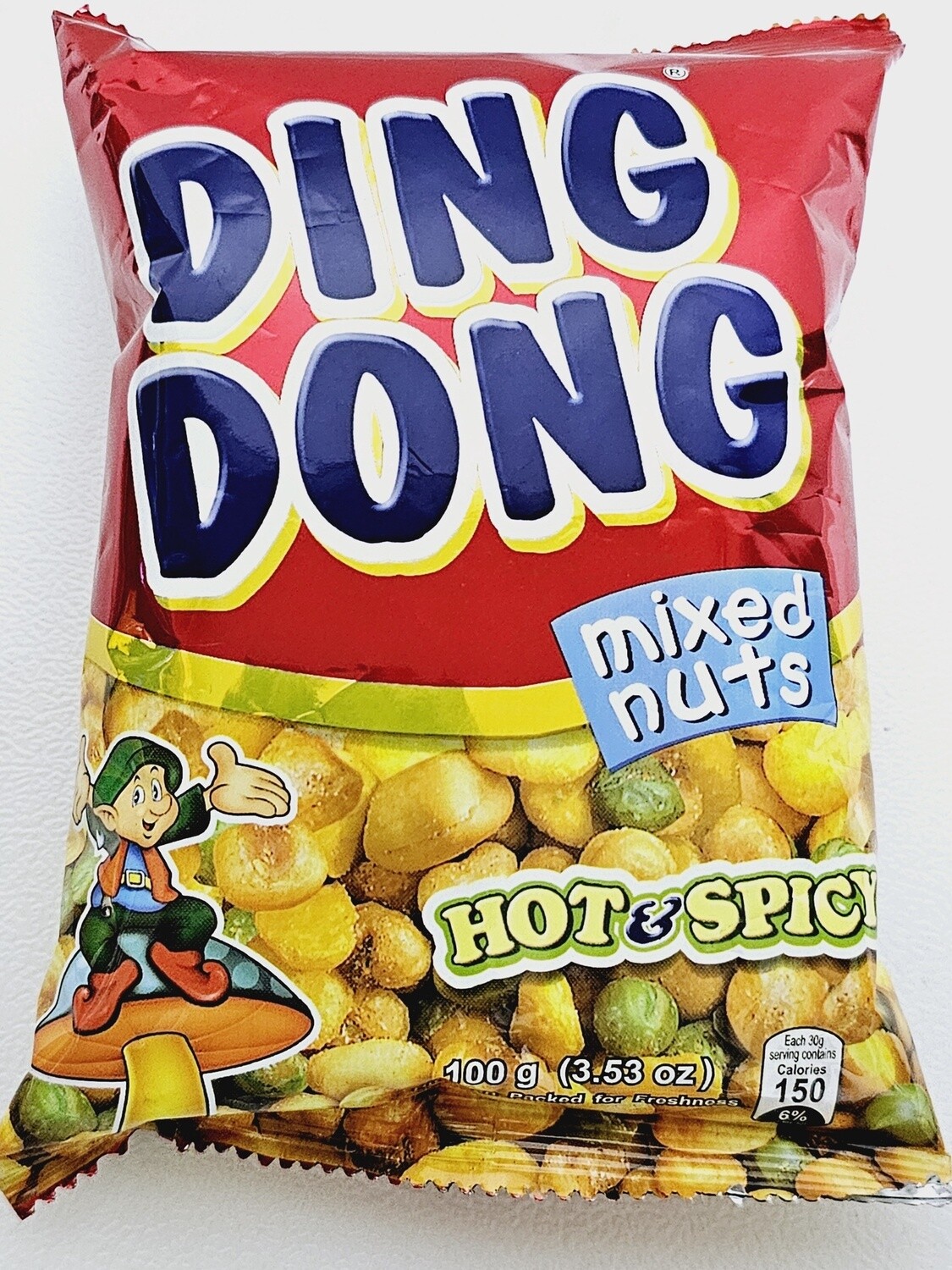 Ding Dong Mixed Nuts Hot &amp; Spicy 100g