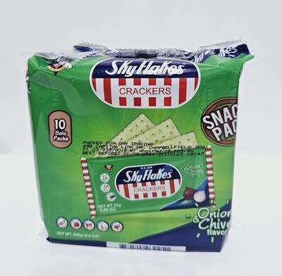 Sky Flakes Crackers Onion &amp; Chive 250g