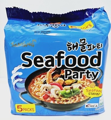 Seafood Party Noodle 5pk Multi SAMYANG