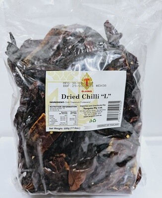 Thai Dried Red Chilli L 500g