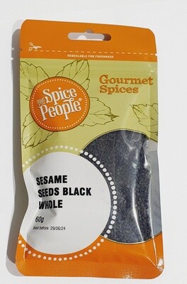 Sesame Seeds Black Whole 60g