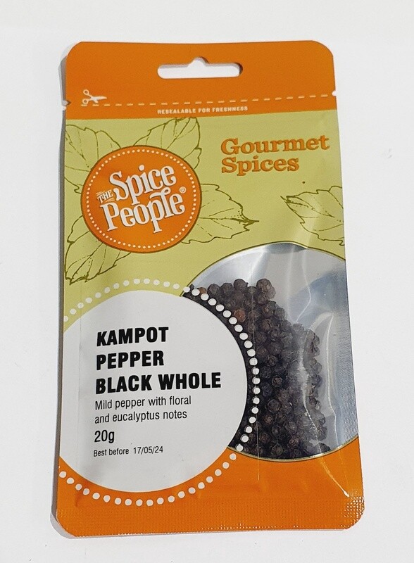 Kampot Pepper Black Whole 20g