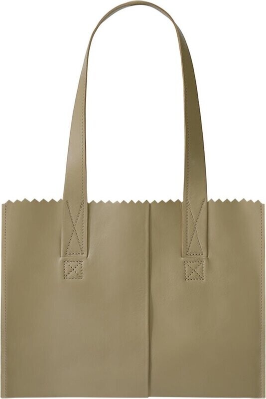 π MYOMY My Paper Bag Handbag Schoudertas β Beige Leer | Stoer & Duurzaam Design π€β¨