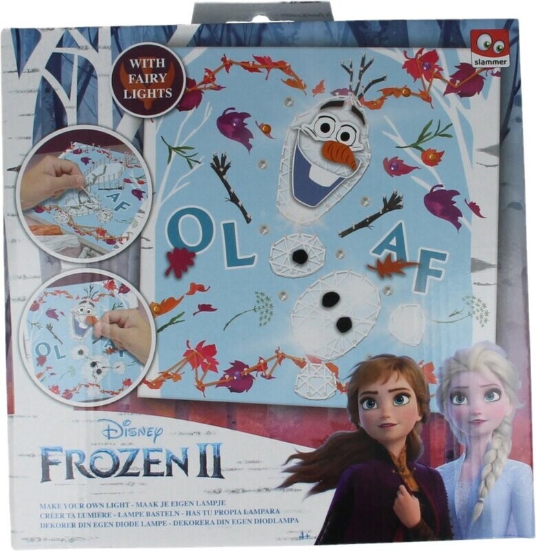 Frozen 2 Maak je Eigen String Art LED Lamp