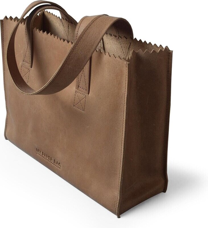 👜 MYOMY My Paper Bag Women’s Handbag – Brown | Durable Buffalo Leather ✨