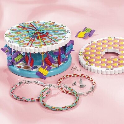 🎀 Totum Creatief Knutselkoffer Armbandjes Weven &amp; Vlechten ✨