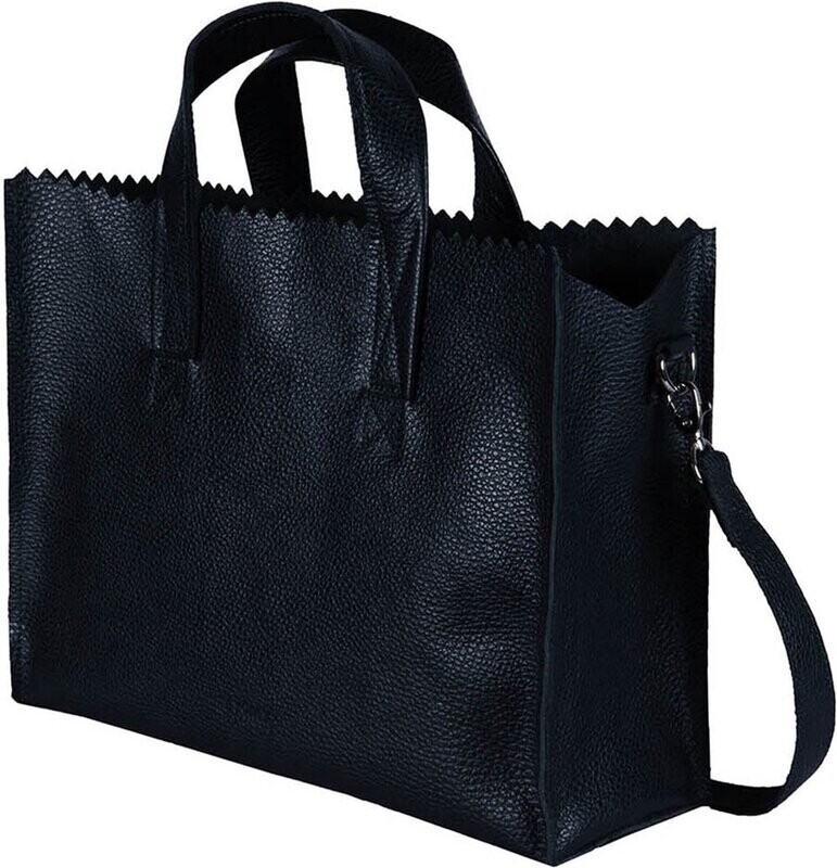 👜 MYOMY Schoudertas Rambler Buffelleer – Zwart | Stoer &amp; Iconisch Design 🖤✨