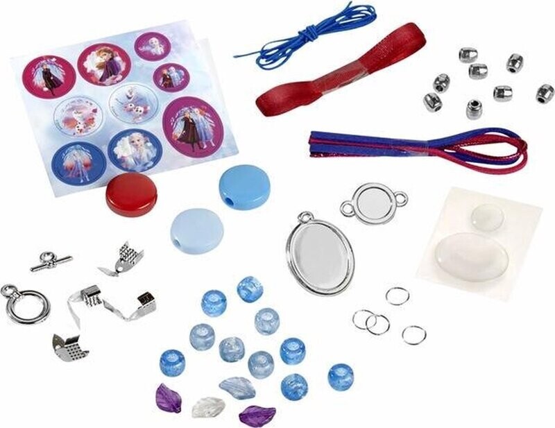 ❄️ Totum Disney Frozen Sieraden Knutselset – Armbandjes &amp; Ketting Anna &amp; Elsa ✨