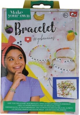 Slammer Make your own alphabet bead bracelet
