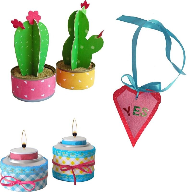 🌵 Re-Cycle-Me Knutselset Cactus Love – Duurzaam &amp; Creatief ♻️✨