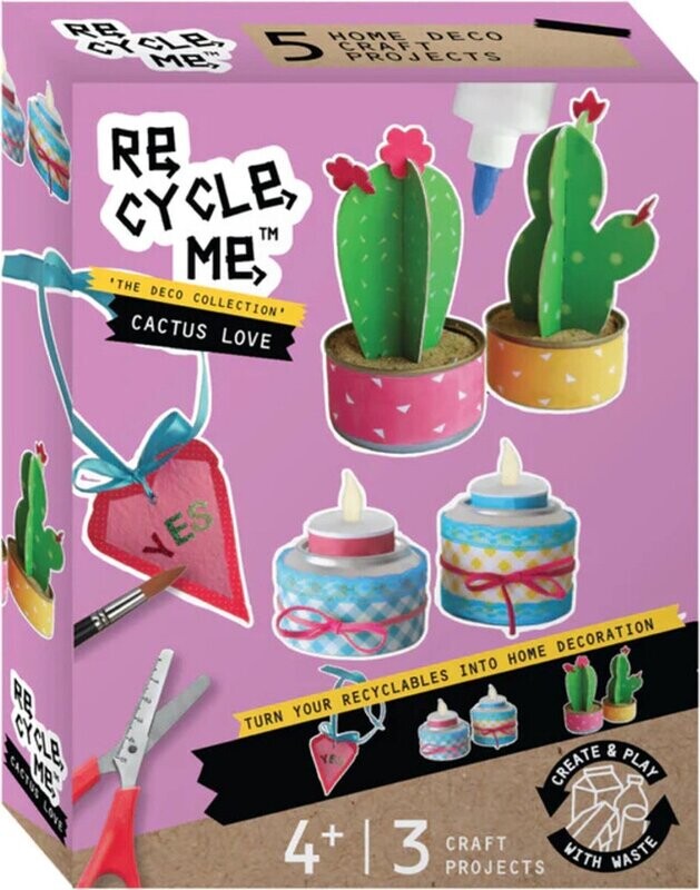 Re-Cycle-Me Knutselset Cactus Love