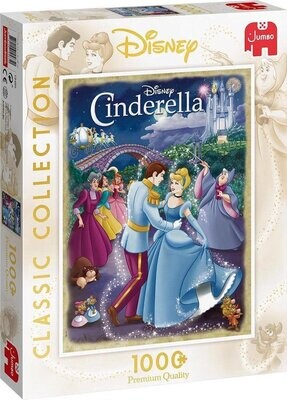 🧩 Jumbo Puzzel Disney Assepoester – 1000 Stukjes | Magische Poster-Poster ✨