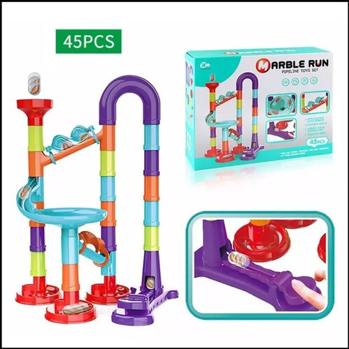 Knikkerbaan Jonotoys Marble Run Junior 45-delig