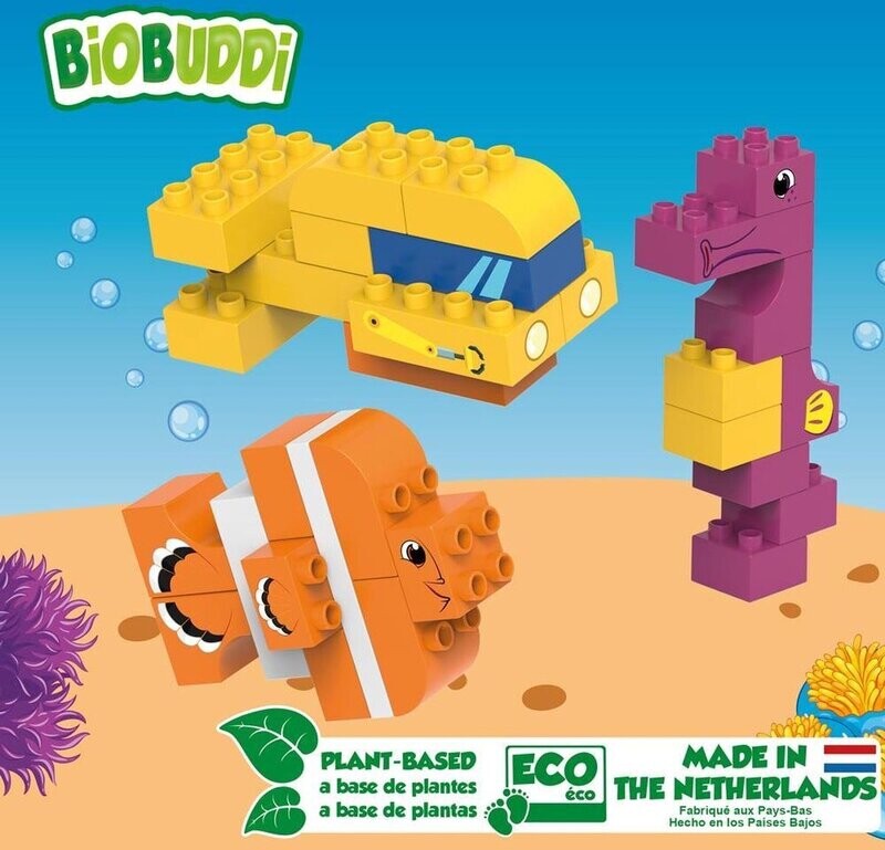 🚢 Biobuddi Animal Planet Submarine – Duurzaam &amp; Educatief Bouwen
