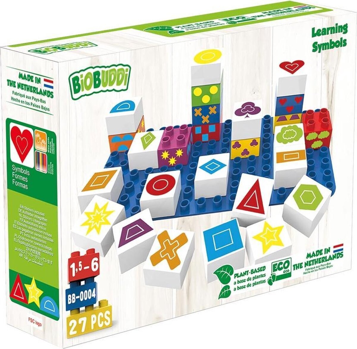 BiOBUDDi Leer Vormen Kennen -BB-0004