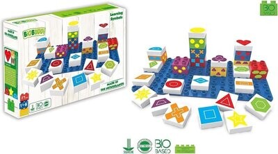 🧩 BiOBUDDi Leer Vormen Kennen – Educatief &amp; Milieuvriendelijk
