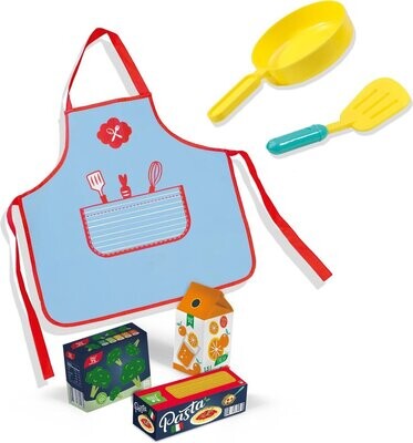 👨‍🍳 SES Petits Pretenders Verkleedset Chef-Kok – Inclusief Schort &amp; Accessoires ✨