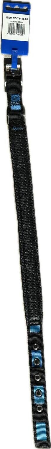 Hondenhalsband Nobby 20mm x 50cm Blauw