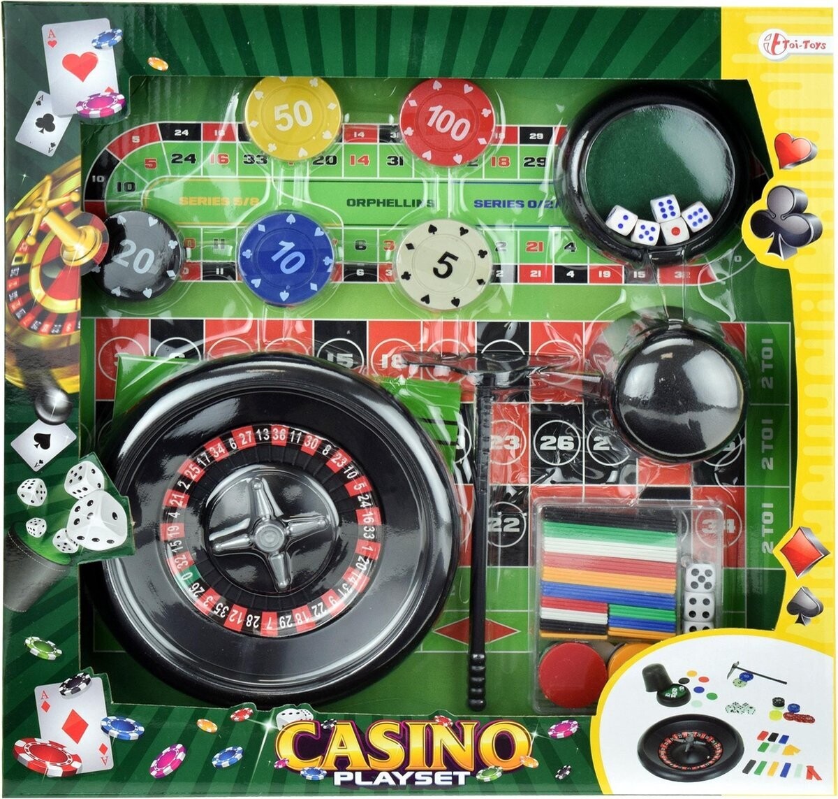 Toi-Toys Casino game playset