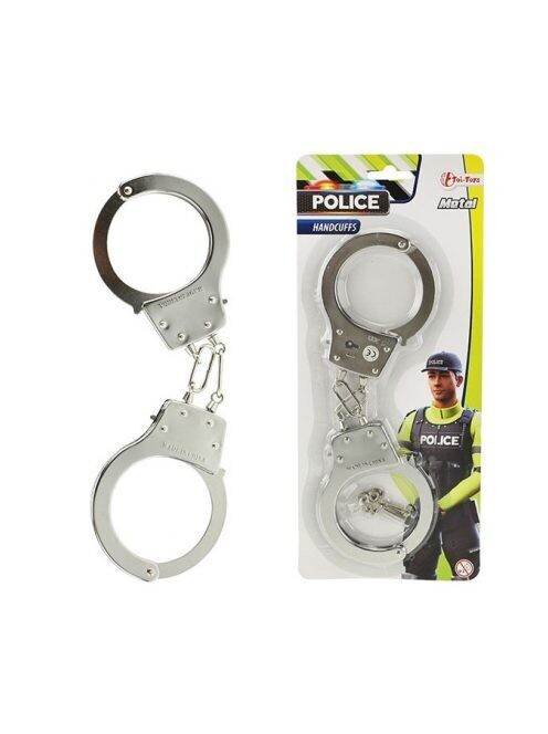 🔗 Toi-Toys Handboeien Kids Metaal – 28 cm Zilver ✨