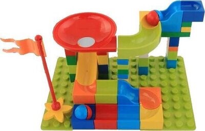 Marble run building blocks 58 pcs