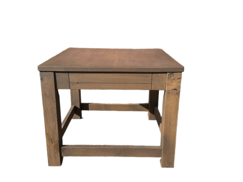 🌳 Compacte Eiken Salontafel