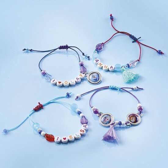 ❄️ Frozen Letter Armbandjes Knutselset – Maak Je Eigen Naam &amp; BFF Armbandjes ✨