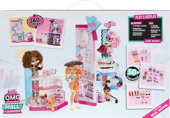🛍️ L.O.L. Surprise! OMG Mall of Surprises – Poppenhuis &amp; Winkelcentrum ✨