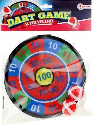 🎯 Toi-Toys Klittenband Dartspel – 3-delig – Junior