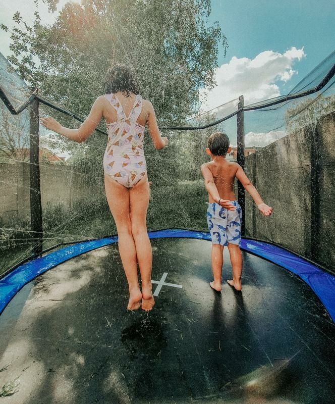☀️ X-scape Trampoline Watersproeier – Ultieme Zomerverkoeling