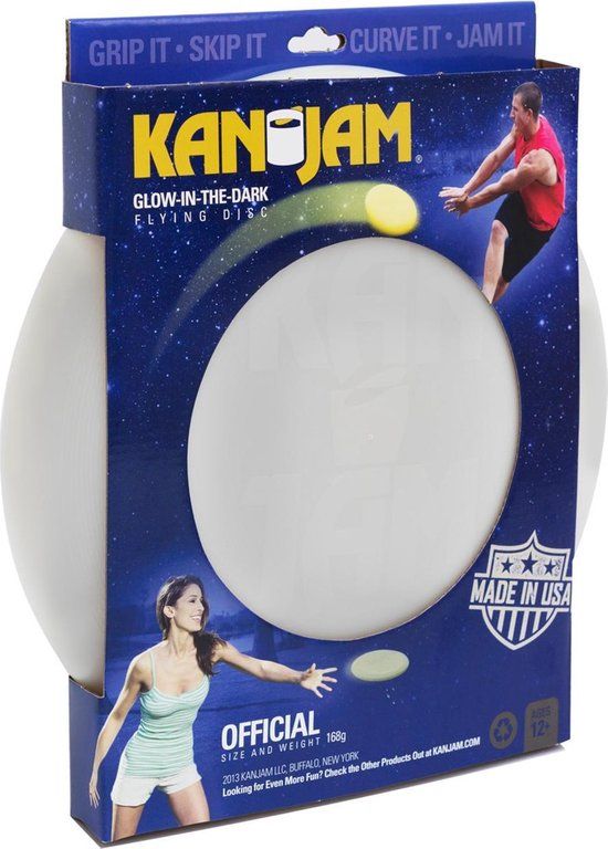 🌕 KanJam Glow in the Dark Disc – Official Frisbee