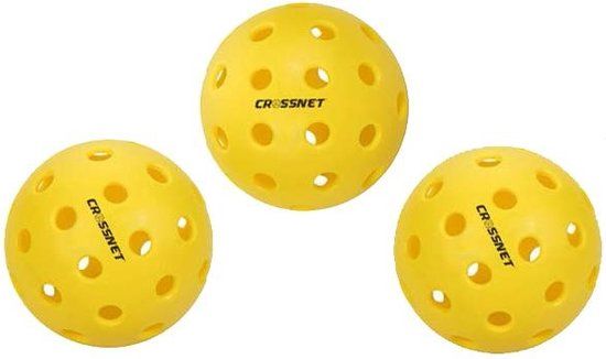 🏓🔥 Crossnet Pickleball Set – 3 Stuks + Koker met 3 Ballen